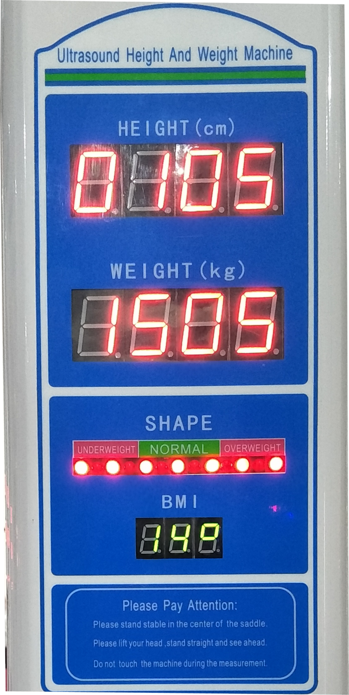 La bascula dell'ospedale del corpo umano, Smart pesa la scala di Digital con il calcolatore di Bmi