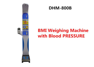 Ultrasonic Height And Weight Measuring Scale Automatically Calculate BMI CE And RoHS Crrtificate